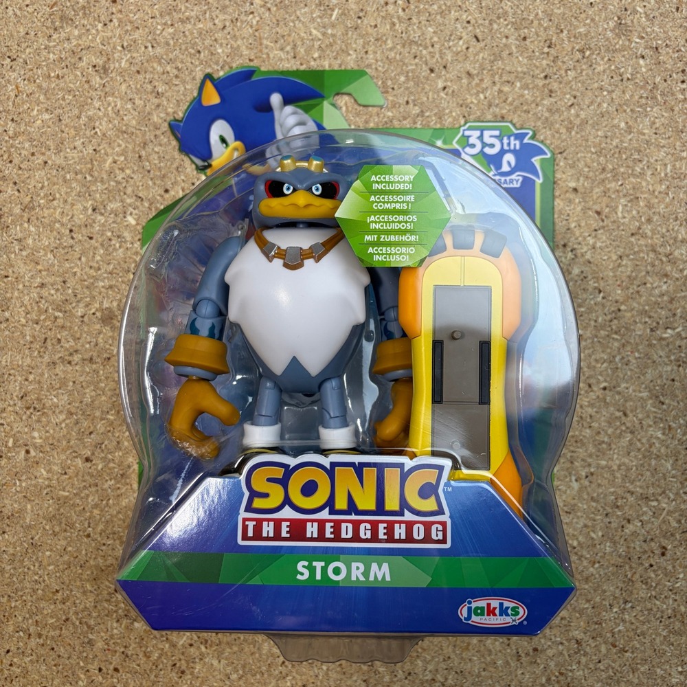 Jakks Pacific Sonic the Hedgehog Storm 4 Inch Action Figure 35th Anniversary NEW